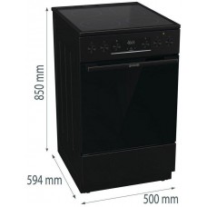 Електрическа печка Gorenje GECS5C70BPA - 50 СМ.