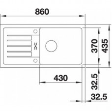 BLANCO FAVUM XL 6 S