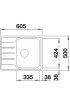 КУХНЕНСКА МИВКА BLANCO LEMIS 45 S - IF MINI -  525115 Blanco Кухненски мивки