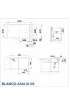 КУХНЕНСКА МИВКА BLANCO AXIA III 5 S - ЦВЯТ КАФЕ - 523224