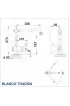 СМЕСИТЕЛ BLANCO TRADON ХРОМ -  515990 Blanco Смесители