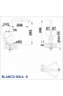 Смесител BLANCO MILA-S  Черен Мат - 526660 Blanco Смесители