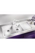 КУХНЕНСКА МИВКА BLANCO NAYA 8 S, ДЯСНО КОРИТО - ЦВЯТ МЕКО БЯЛ - 527132 Blanco Кухненски мивки