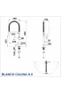 СМЕСИТЕЛ BLANCO CULINA-S II ПЛАТИНА - 527702 Blanco Смесители