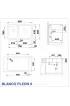 КУХНЕНСКА МИВКА BLANCO PLEON 9 - ЦВЯТ ВУЛКАНИЧНО СИВ - 527325 Blanco Кухненски мивки