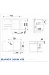 КУХНЕНСКА МИВКА BLANCO SONA 45 S - ЦВЯТ ВУЛКАНИЧНО СИВ - 527332 Blanco Кухненски мивки