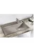КУХНЕНСКА МИВКА BLANCO ZENAR 45 S С ДЯСНО КОРИТО - ЦВЯТ ВУЛКАНИЧНО СИВ - 527361 Blanco Кухненски мивки