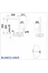 СМЕСИТЕЛ BLANCO LINUS ПЛАТИНА - 527698 Blanco Смесители