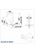 СМЕСИТЕЛ BLANCO MIDA - ЦВЯТ ВУЛКАНИЧНО СИВ - 526965 Blanco Смесители