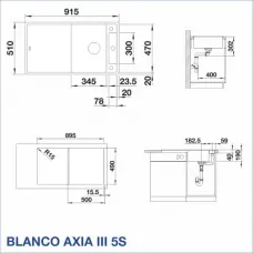 BLANCO AXIA III 5 S