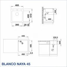 BLANCO NAYA 45
