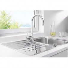СМЕСИТЕЛ BLANCO CORESSA-F ХРОМ С ЛЯВА РЪКОХВАТКА - СМЕСИТЕЛИ BLANCO CORESSA, 521544  Смесители