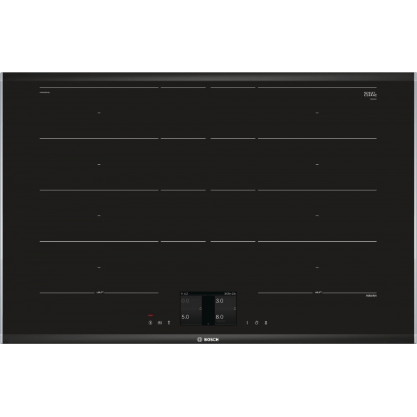 Индукционен стъклокерамичен готварски плот - flexInduction Plus, 80см Bosch Свободностоящи уреди